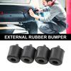 4 шт. внешние резиновые амортизаторы автомобильные аксессуары черные внешние бамперы для Ford Ranger F150