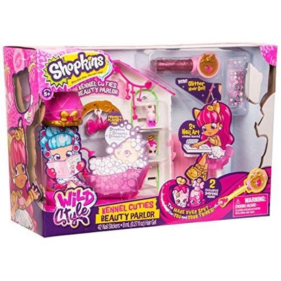 Shopkins Season 9 Wild Style - Kennel Cuties Beauty Salon Playset