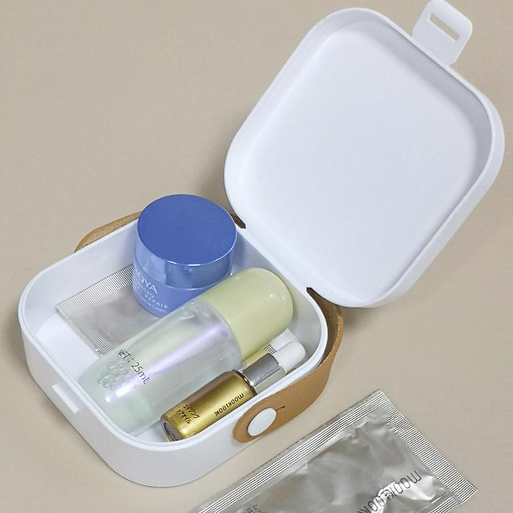 Мини-органайзер для зарядного устройства для путешествий, портативный органайзер для кабеля наушников, многофункциональная пластиковая шкатулка для ювелирных изделий в офисе