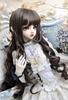 1/6, 1/4, 1/3 Doll Wig, Curly Hair, DIY Making Accessory (1/4 Doll, Dark Brown)