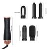 Multifunctional Hair Dryer 5 In 1 Electric Comb Negative Ion Straightener Comb Curling Iron Detachable Heating Brush Hair Dryer