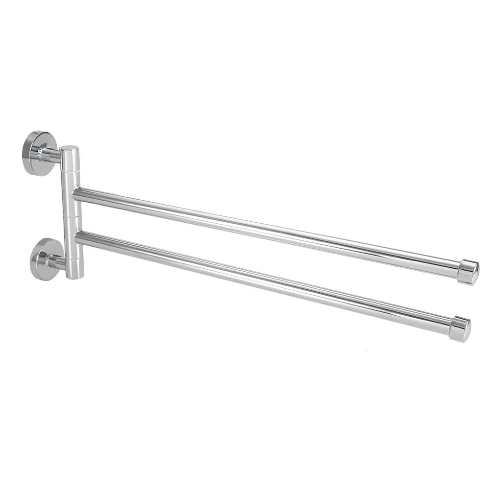 Настенная вешалка для полотенец для ванной комнаты, поворотная, вращающаяся, вешалка для полотенец