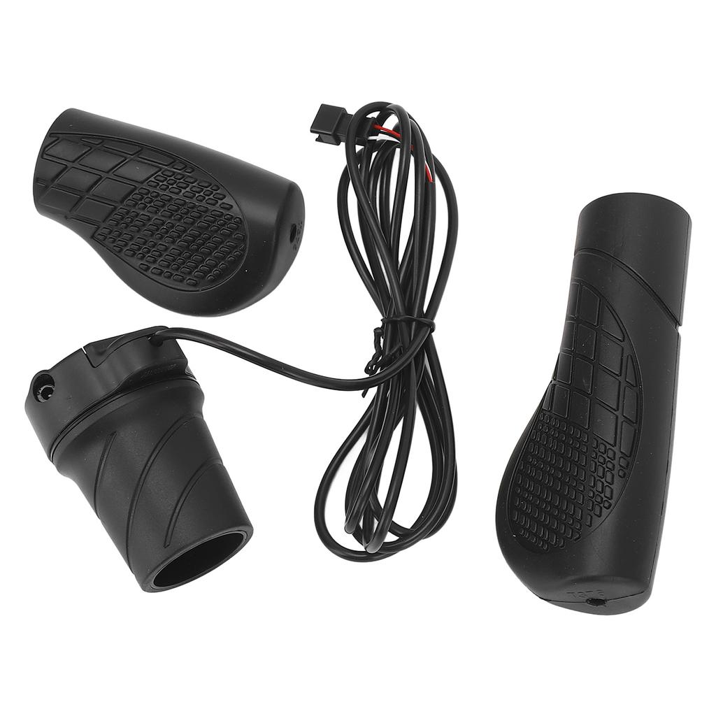 192X Электрический велосипед Полуповоротный дроссель Предотвращает скольжение Резиновый Универсальный Электрический велосипед Полуповоротный