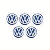 Car Sticker Hub Caps 5/10Pcs 14mm Car Key Emblem Stickers Auto Control Key Logo Decals For Volkswagen VW Golf Tiguan Jetta Trans