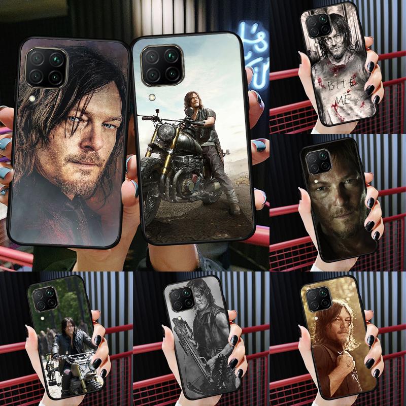 Daryl Walking Dead For Huawei Nova 12s 12i 11i 8i Y91 Y60 Y70 Y72 Y90 Y61 9 10 SE P20 P40 Lite P30 P60 Pro Case