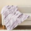 Printed Flannel Blanket – Skin-Friendly Plush, Soft & Cozy, Minimalist Design for Home Leisure, Ideal for Christmas & Halloween
