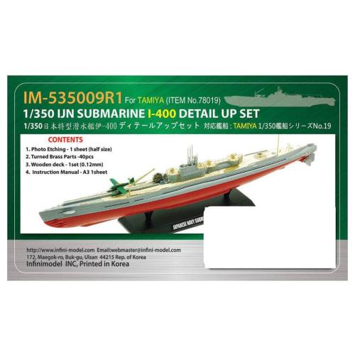 Infinimodel 1/350 Серия IM Японский Военно-морской Флот Подводная лодка I-400/T Судно Компании T Набор Детализации, Пластиковые Модели, IM53509