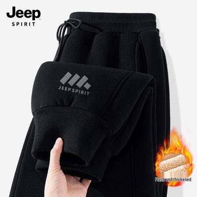 Мужские спортивные штаны-джоггеры на флисовой подкладке JEEP SPIRIT