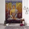 Статуя Будды Медитация Узор Гобелен Украшение стены Дома Гобелен Спальня Гостиная Гобелен