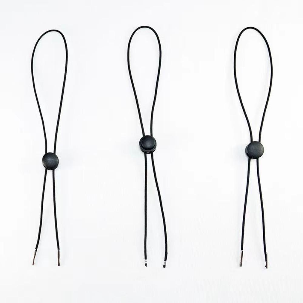 20pcs Solid Elastic Removable Chin Strap Clip Cord Fasteners Hat Retainer Hat Chin Strap