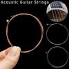 Stainless Steel Copper Folk Guitar Strings  For Acoustic Folk Guitar