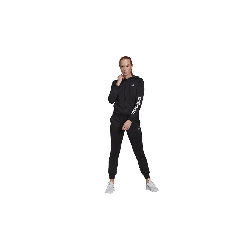 Adidas Essentials Logo French Terry sport suit polyester black
