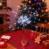 LED Copper Wire Lights 80 LED Christmas Fairy Tree Light Battery/USB Powered Table Starburst Light for Desk Centerpiece