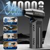 Wireless 140000RPM LED Light with Multiple Outlet Nozzles 4-speed Adjustable Car Snow Removal, Portable Strong Blowing Electric Turbojet Fan