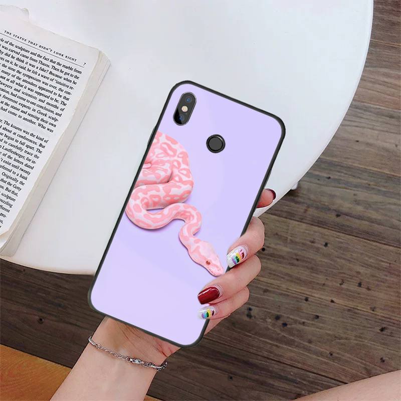 Чехол для телефона с рисунком Рука Змея Цветок Змея для Xiaomi Redmi 4X 5Plus 6A 7 7A 8 8A Redmi Note 4 5 7 8 9 Note 8T 8Pro 9Pro