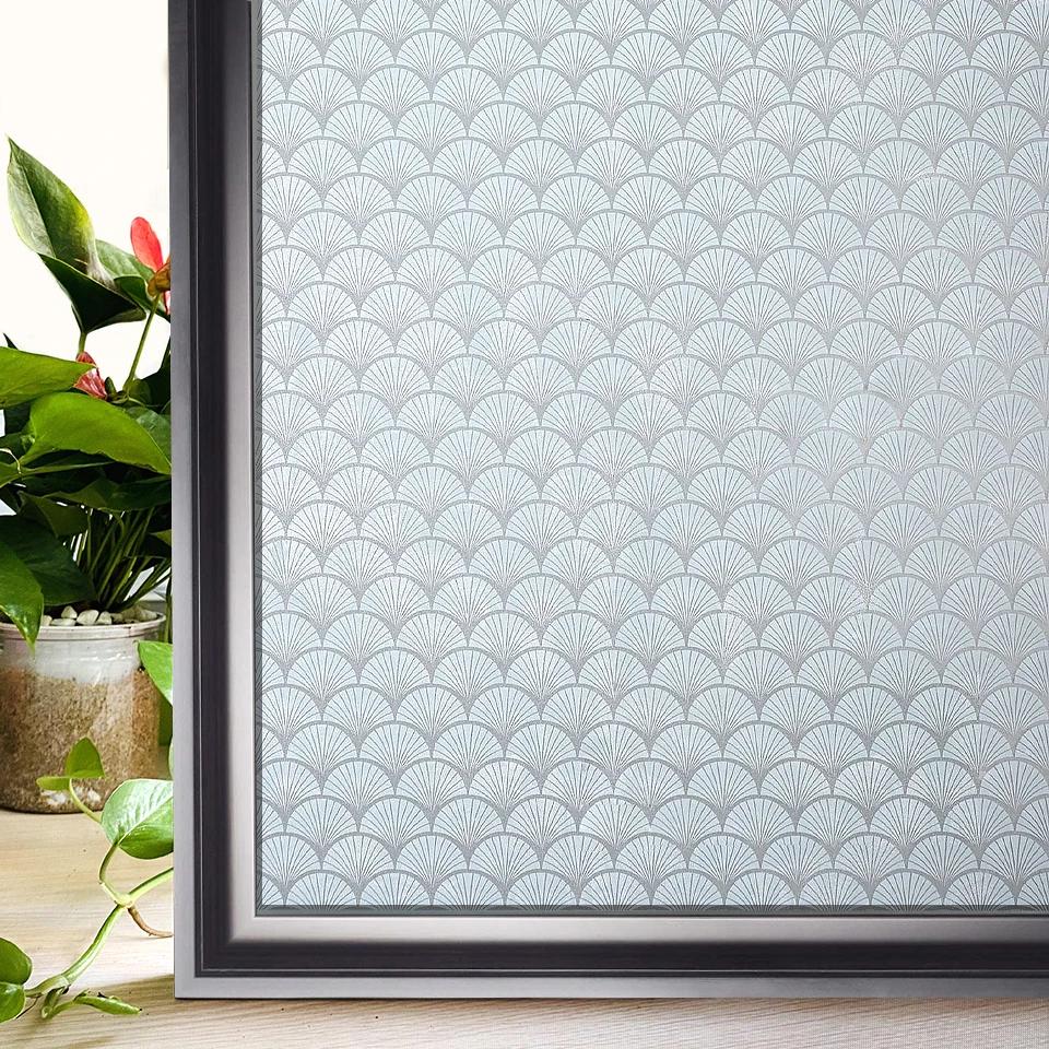 2/3/5 метров матовая оконная пленка конфиденциальность витраж самоклеящаяся виниловая пленка для домашней изоляции взрывозащищенная оконная наклейка