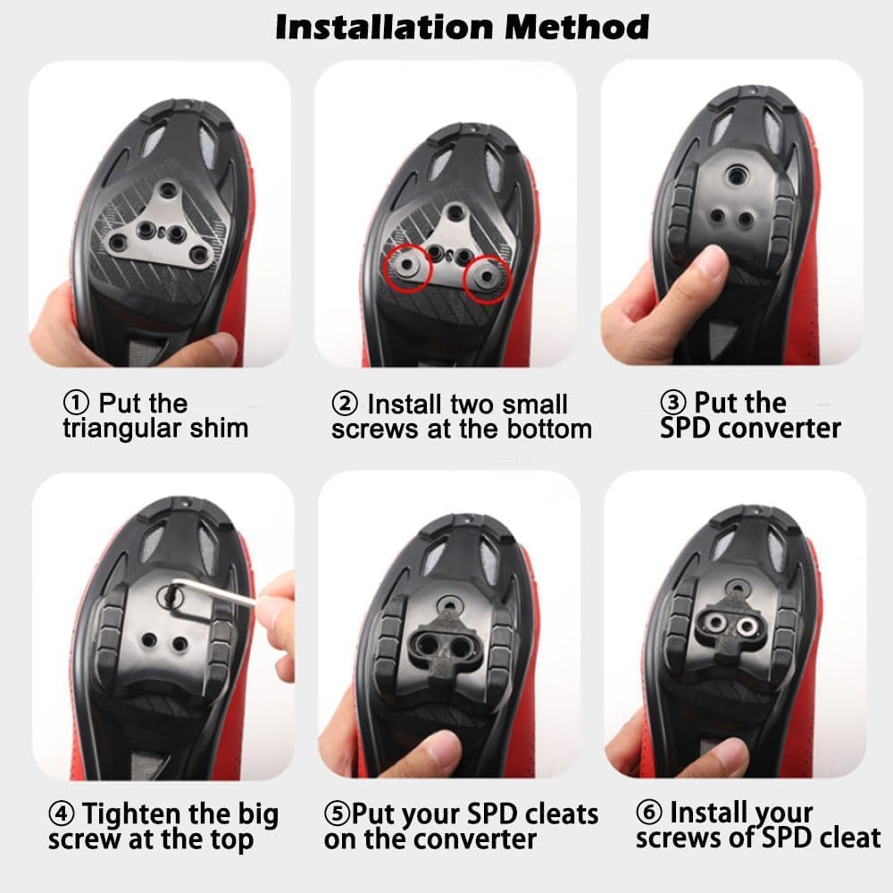 Road bike lock pedal converter for road bike lock pedal