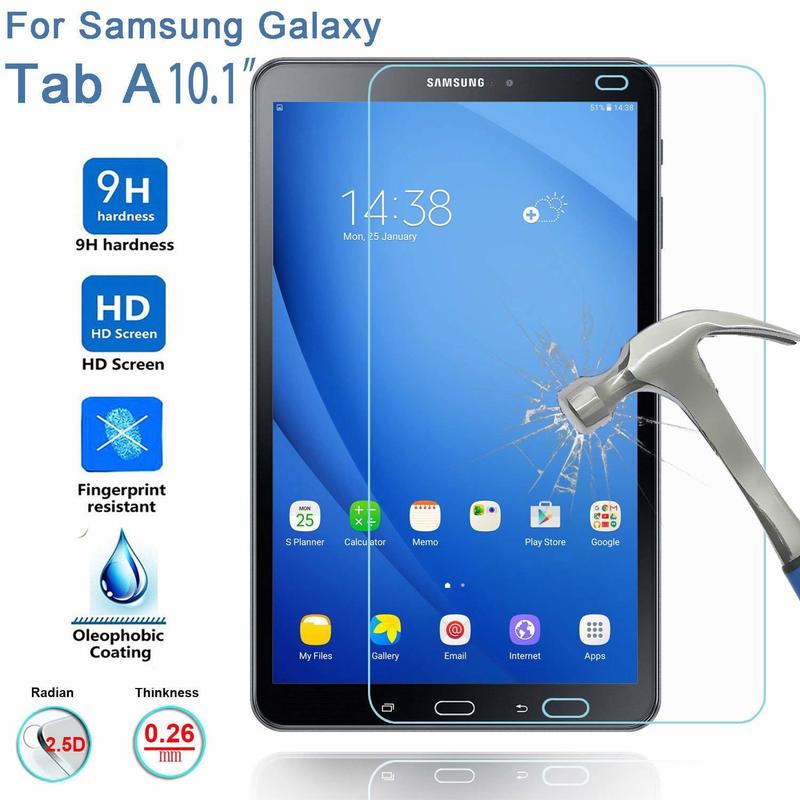 1 шт./2 шт./3 шт. HD закаленное стекло для Samsung Galaxy Tab A A6 10,1 2016 Защитная пленка для экрана Galaxy Tab A 10,1 дюйма SM-T580 SM-T585 стекло для планшета