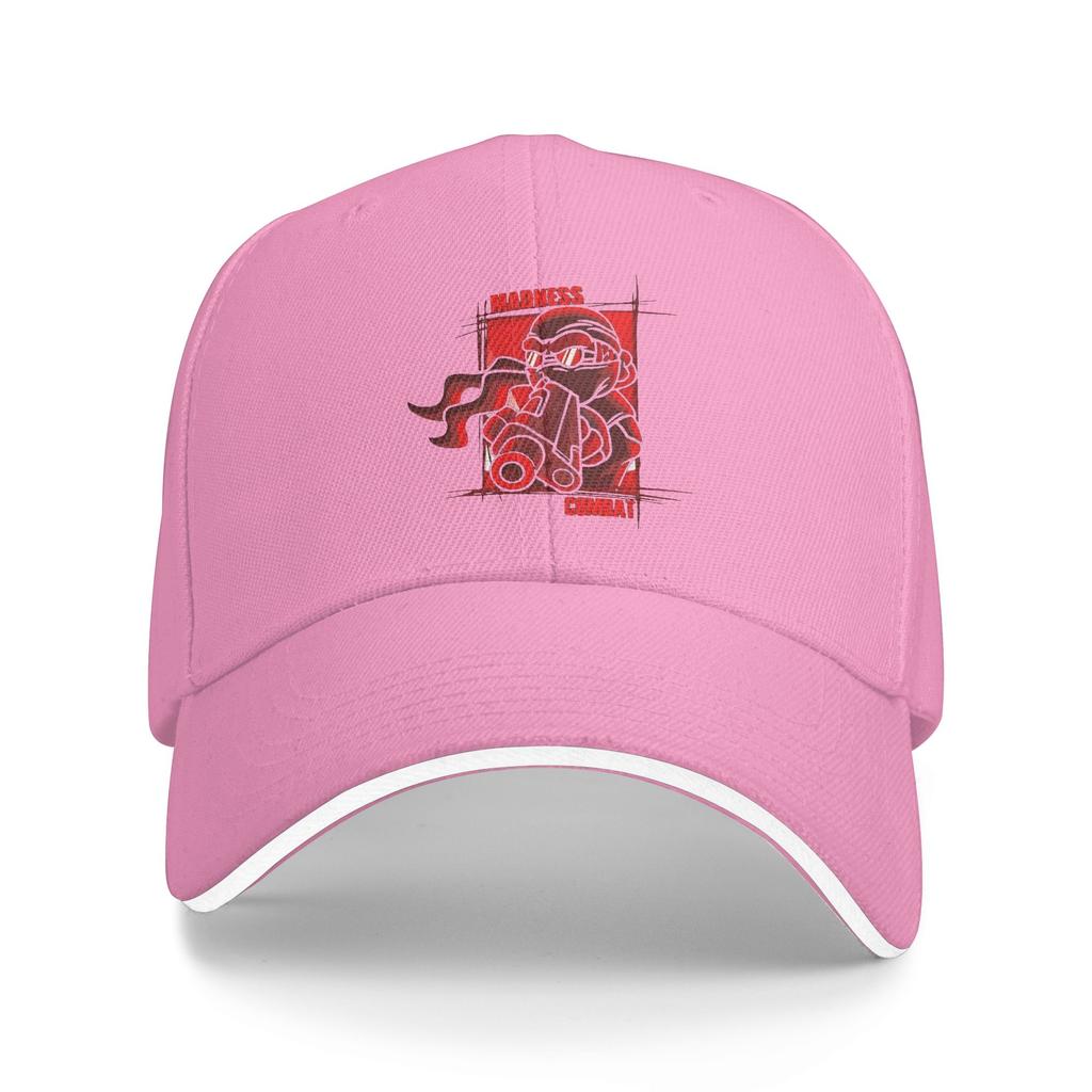 Madness Combat Sketch Action Cap For Unisex Trendy Baseball Cap Dad Hat Golf Headewear Adjustable Fit