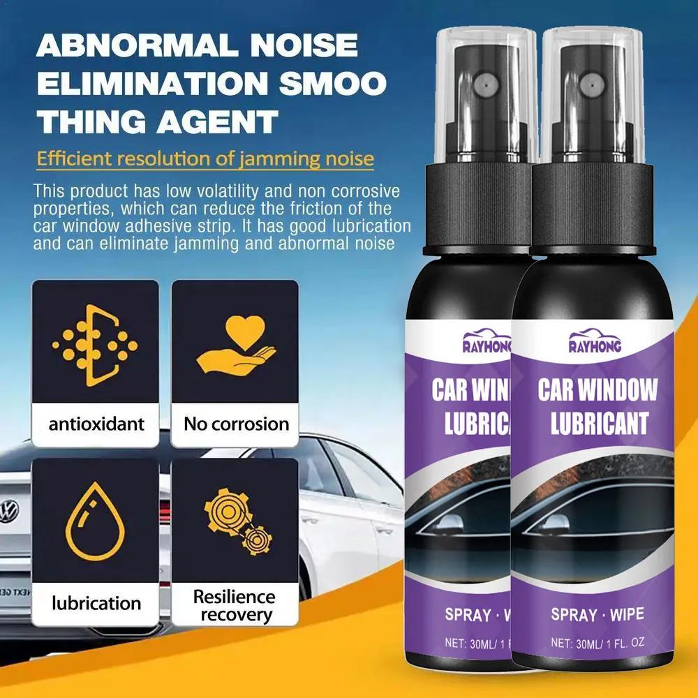 Windows Silicone Lubricant Silicone Rubber Strip Lubricating Spray 100ml Portable Car Rubber Softening Lubricant For Protecting