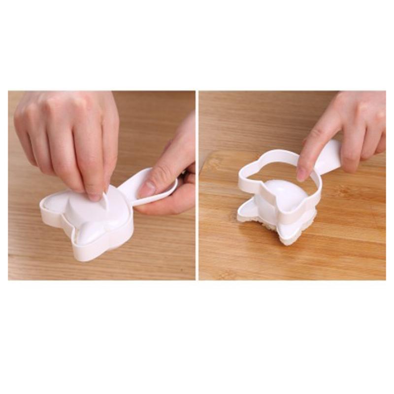 1 Set Cute Smile Cat Sushi Rice Mold Decor Cutter Sandwich Diy Tool