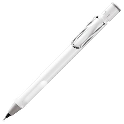 Механический карандаш LAMY Safari White с эргономичной ручкой и прочным корпусом из пластика ASA. Идеально подходит для письма и рисования. В комплекте стержень LAMY M 41 с тонким пишущим узлом