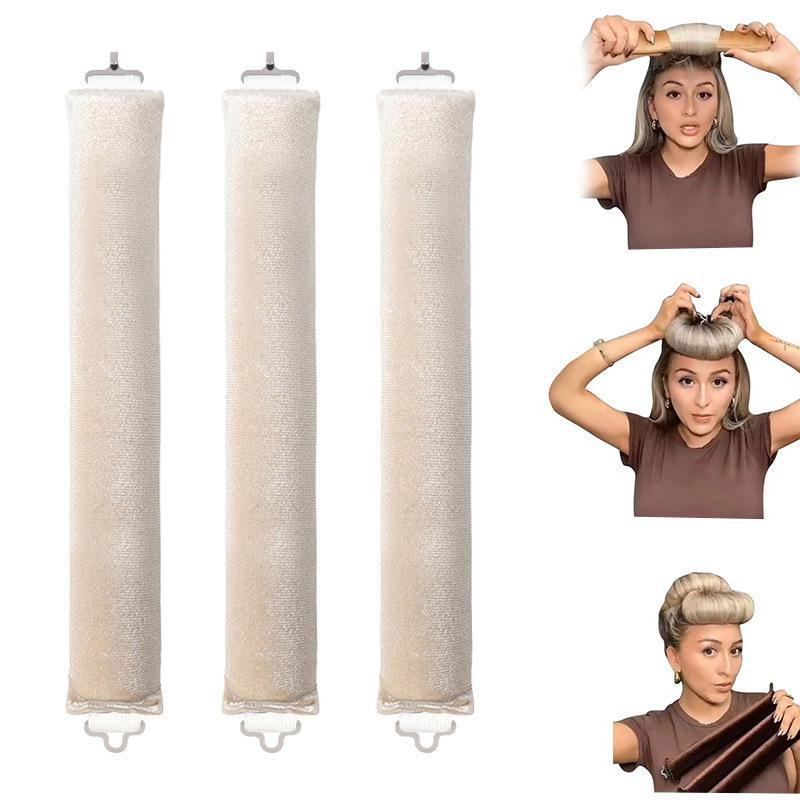 Ленивые щипцы для завивки без нагрева: Легкий европейский и американский Big Wave Sleep Styler для женщин