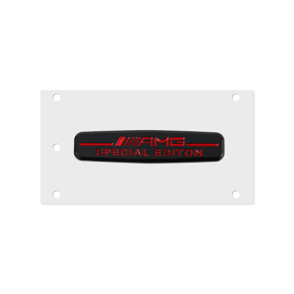 GLC GLB 1pc ABS Plastic Emblem Letters Sticker Car Rear Trunk Body Badge Decal For Benz AMG A B C E G CLA C63 C63S E53 W176 Aut