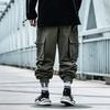 Новые мужские свободные уличные спортивные брюки в стиле хип-хоп с брюками-карго с несколькими карманами