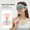 HiiPeak USB Type-C Electric Heated Eye Mask, Ultra-Lightweight, Temperature Control, Timer Setting, No Pressure, Light Blocking, Sleep, Travel, Busine