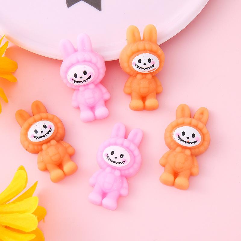 10 шт. Милые Лабубу Сквоши Моти Животные Игрушки для Снятия Стресса Мягкие Tpr Капибара Сжимать Щипать Смешные Игрушки Каваи Игрушки для Разрядки