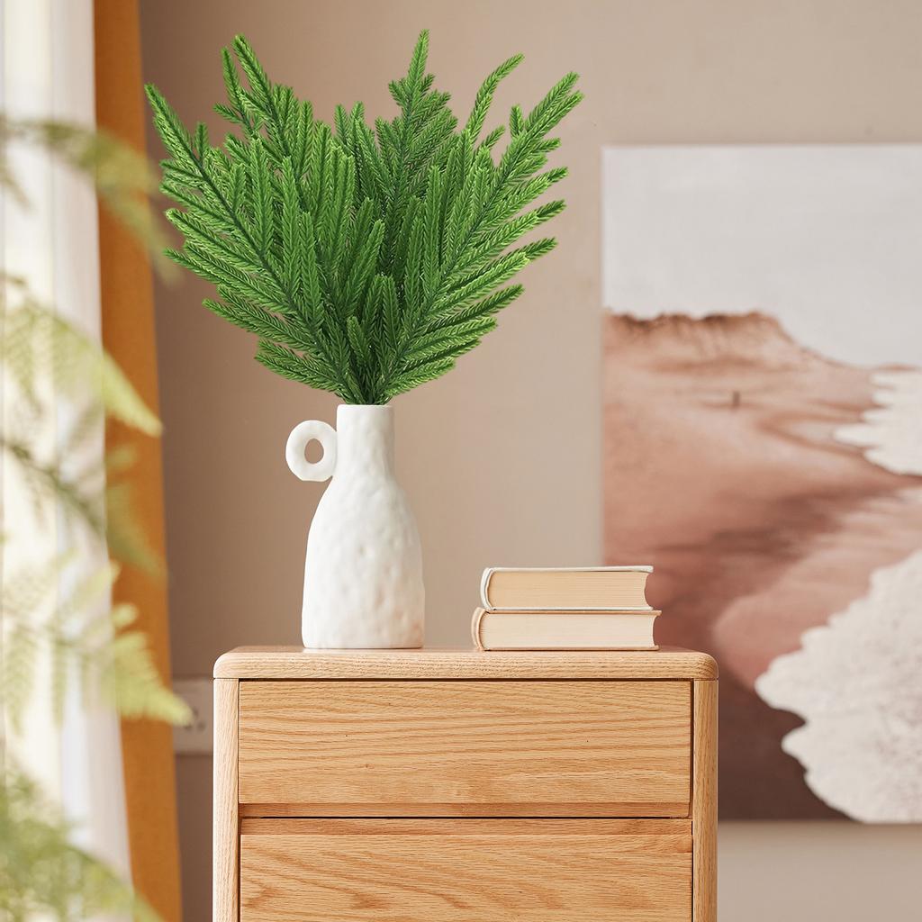 Имитация Веток Ветки ПЭ Ветки Новогодней Елки Новогодние Украшения Перевернутая Елка Горшечные Украшения