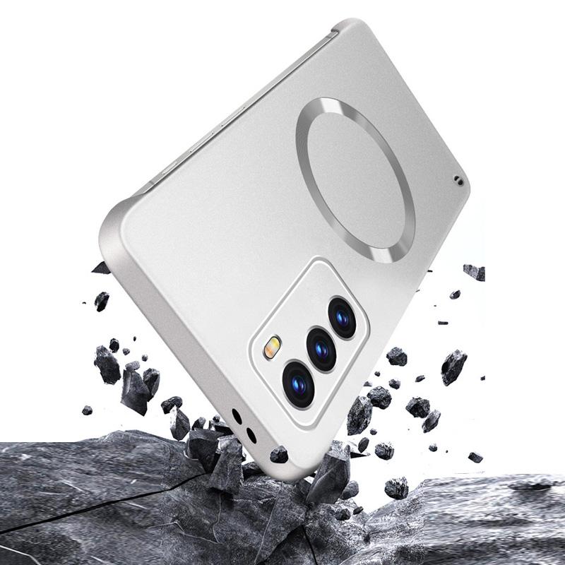 Магнитный безрамочный матовый чехол для телефона Oppo Find X7 Ultra для Magsafe Magsafeing Cover для OPPO Reno 12 Pro Borderless Hard PC Protection Back Cover