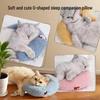 U-Shape Pet Pillow for Cats & Dogs - Neck Support & Backrest