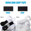 & Living Home Gadget Adhesive Loop Fastener Tape Self Adhesive Hook Nylon Sticker Magic Sticker