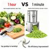 Stainless Steel Vegetable Chopper: Chopped Vegetable Machine, Sweet Potato Vine Pulverizer, Melon and Grass Cutter for Chicken Feeding and Farm Use