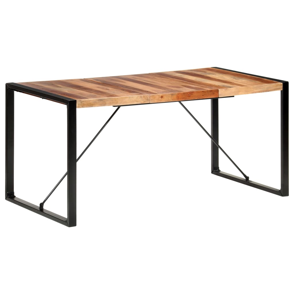 Dining Table 160 x 80 x 75 cm Solid Wood