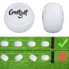 Swing Golf Training Discs High Elasticity Golf Putting Practice Ball Portable Golf Flat Ball
