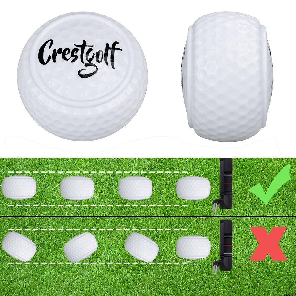 Swing Golf Training Discs High Elasticity Golf Putting Practice Ball Portable Golf Flat Ball