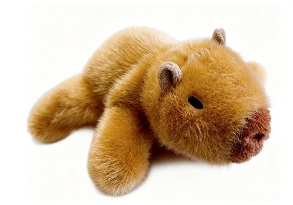Paba Series Magnetic Plush Lying Figure - Qixi Festival Gift Refrigerator Magnet
