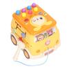 Bus Beat A Mole Toy Educational Sound Light Interactive Musical Learning Activity Cube Bus Toy for