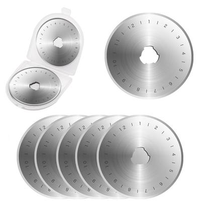 10 шт. новые вращающиеся ножи 45 мм, сменные лезвия для шитья и квилтинга, подходят для Olfa Fiskars