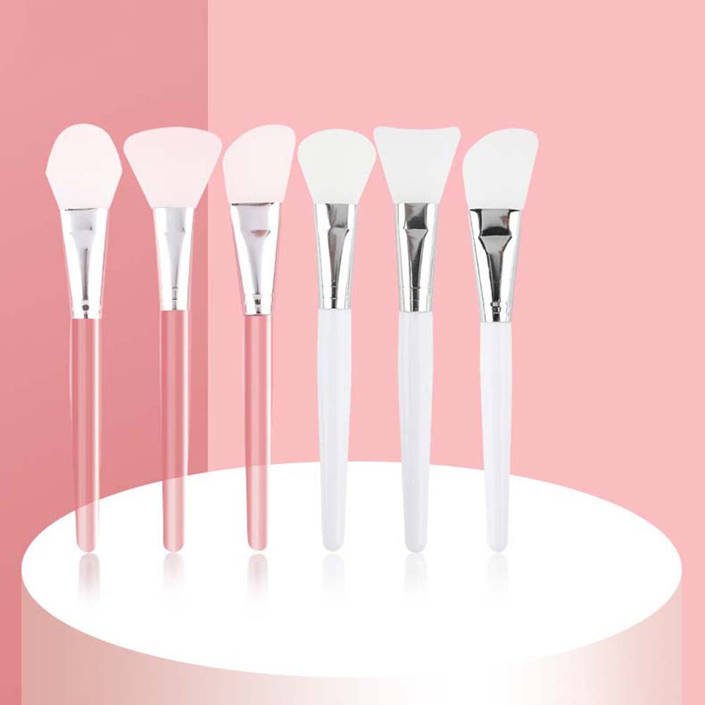 Reusable DIY Home Salon Makeup Brush Silicone Mask Brush Facial Mud Mixing Brush Skin Care Tools