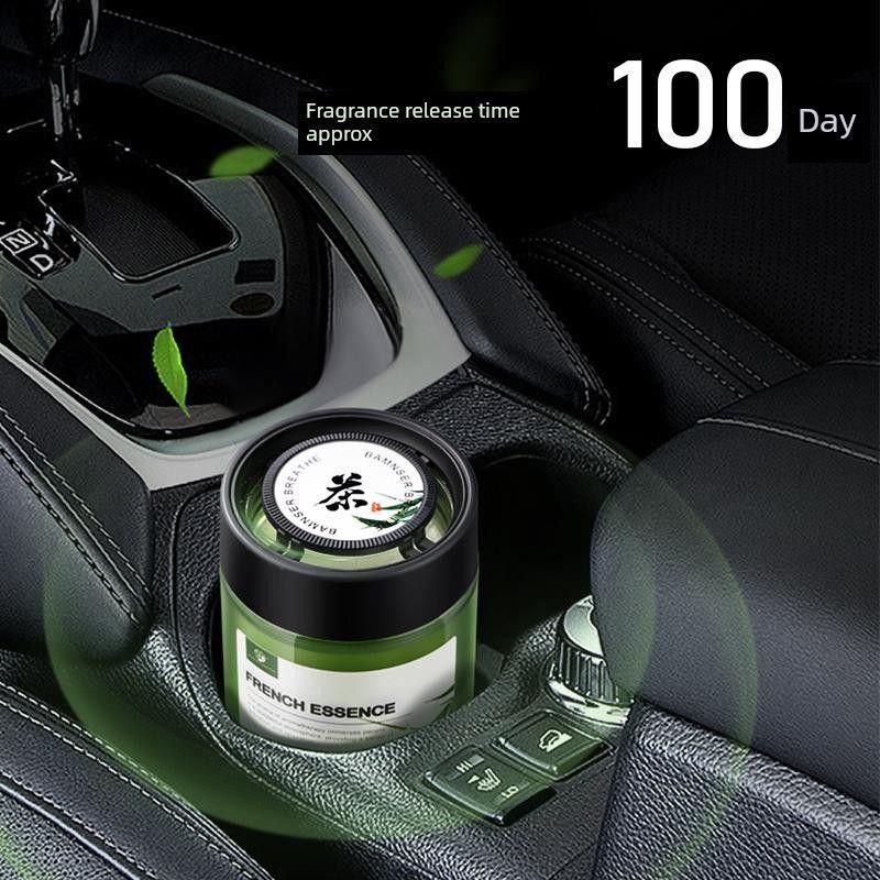 Car Interior Fragrance Solid Balm 2025 New Model Tieguanyin All-Season Zen Tea, Agarwood, Gardenia, White Tea