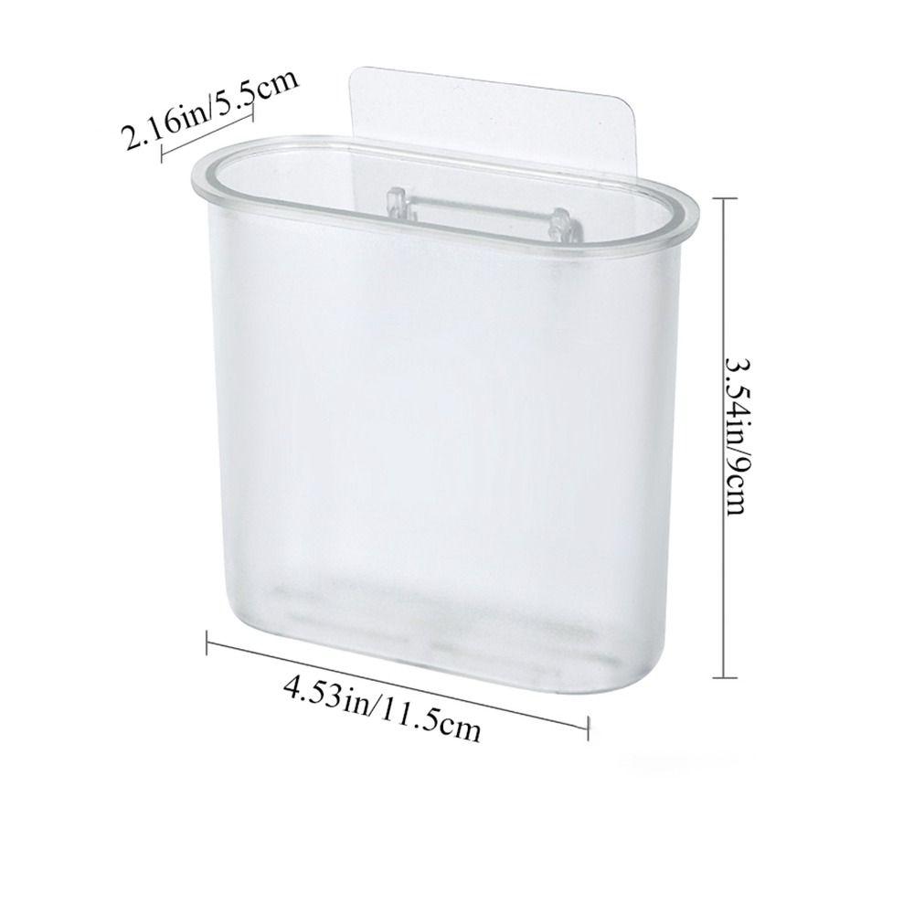 Mounted Cosmetic Bathroom Accessories Storage Rack Toothbrush Holder Storage Box Toothpaste Holder