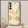 Крыло Ангела Чехол для Телефона Для Samsung Galaxy A73,A72,A71,A70,A53,A52,A51,Мягкий Силиконовый Черный Чехол