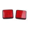 ESP1118-1 2 Piece Rear Bumper Reflex Reflector Left or Right 1348401080 for Fiat Doblo Ducato Peugeot Boxer Citroen Jumper Relay