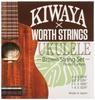 Worth X KIWAYA K-BM Fluorocarbon String Set (All Sizes Ukulele Strings, Brown)