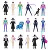 24 pieces/set Kpop Devil Hunter Blind Box Action  Derpys Tiger Rumi Mira Zoey Sussy Doll Fan Gift Birthday and Christmas gifts