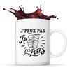 Mug - PLANETEE - J’peux Pas J’ai Les Potes - Céramique 330 Ml - Compatible Lave-vaisselle - Imprimé En Bretagne